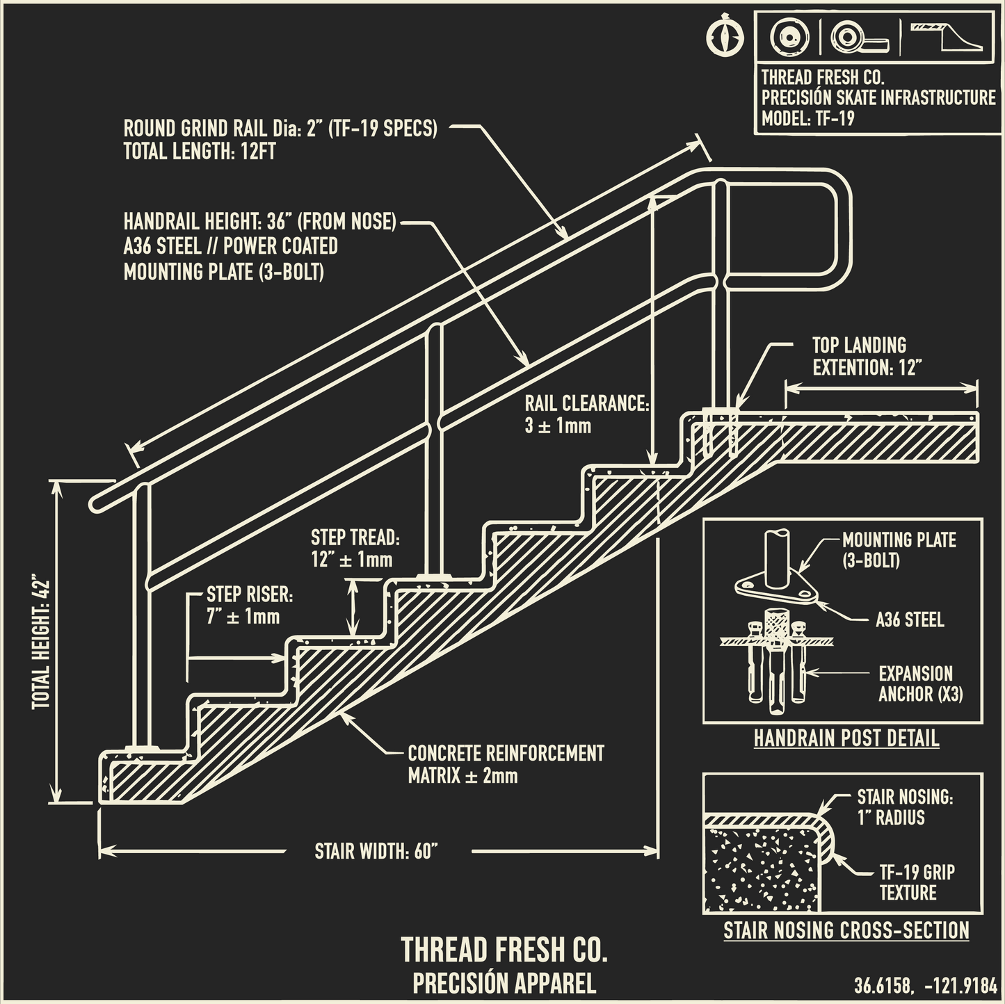 The Skate Infrastructure Tee (TF-19)