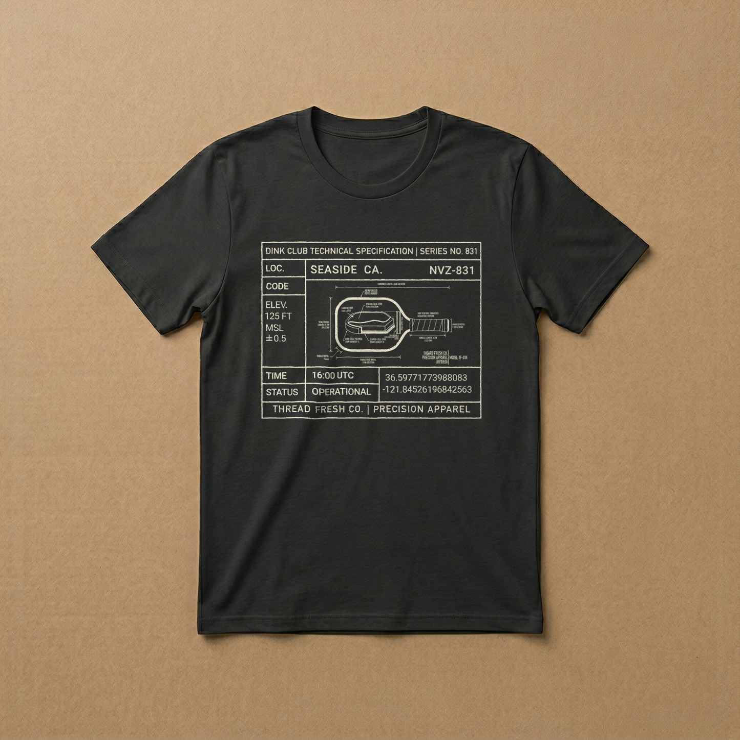 831 Full Spec Series // Precision Pickleball Blueprint Collection