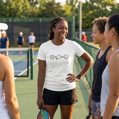 Pickleball + Paddle = Happy T-Shirt