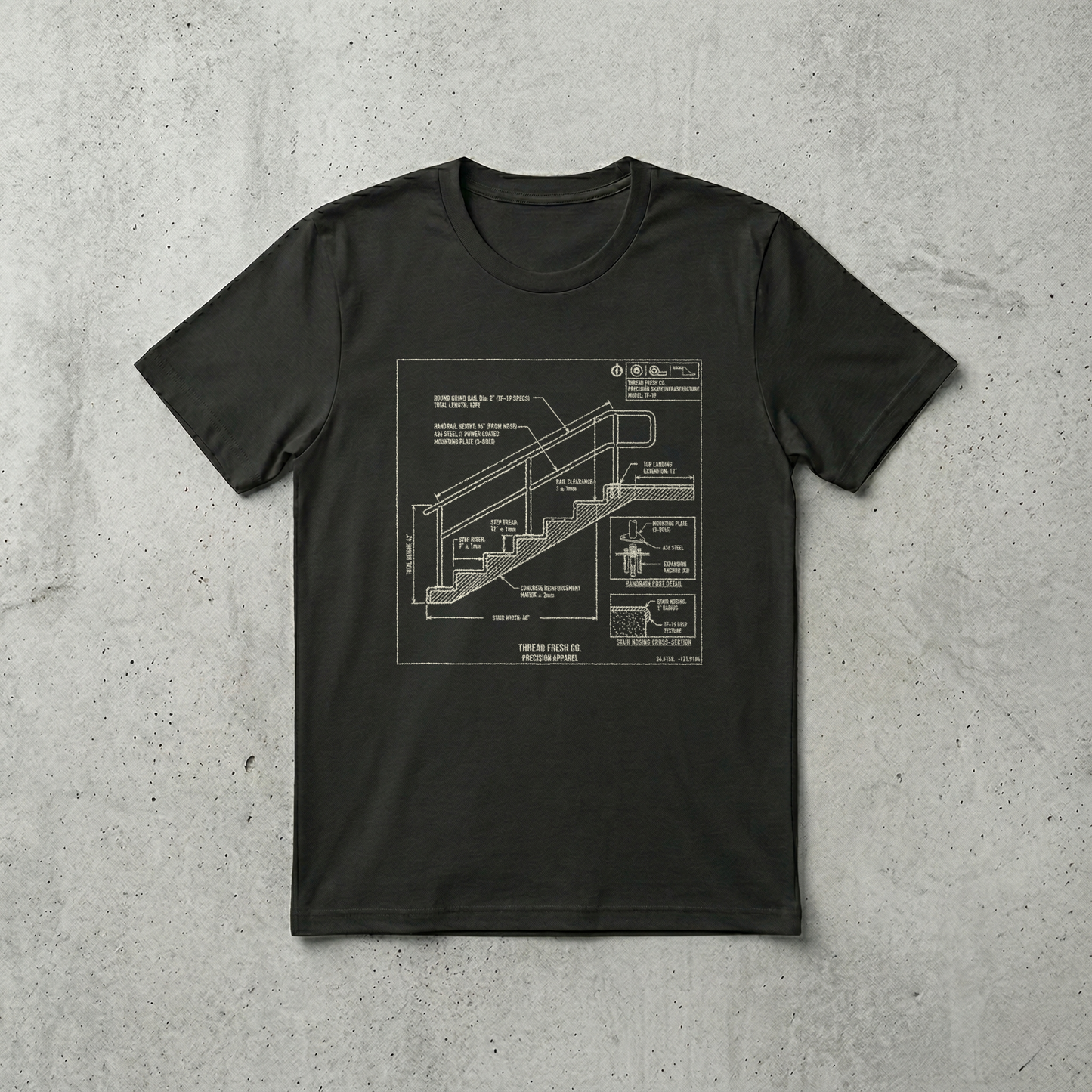 The Skate Infrastructure Tee (TF-19)