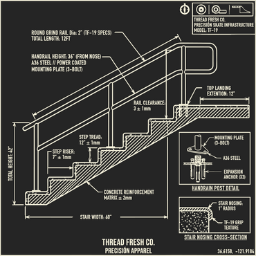 The Skate Infrastructure Tee (TF-19)