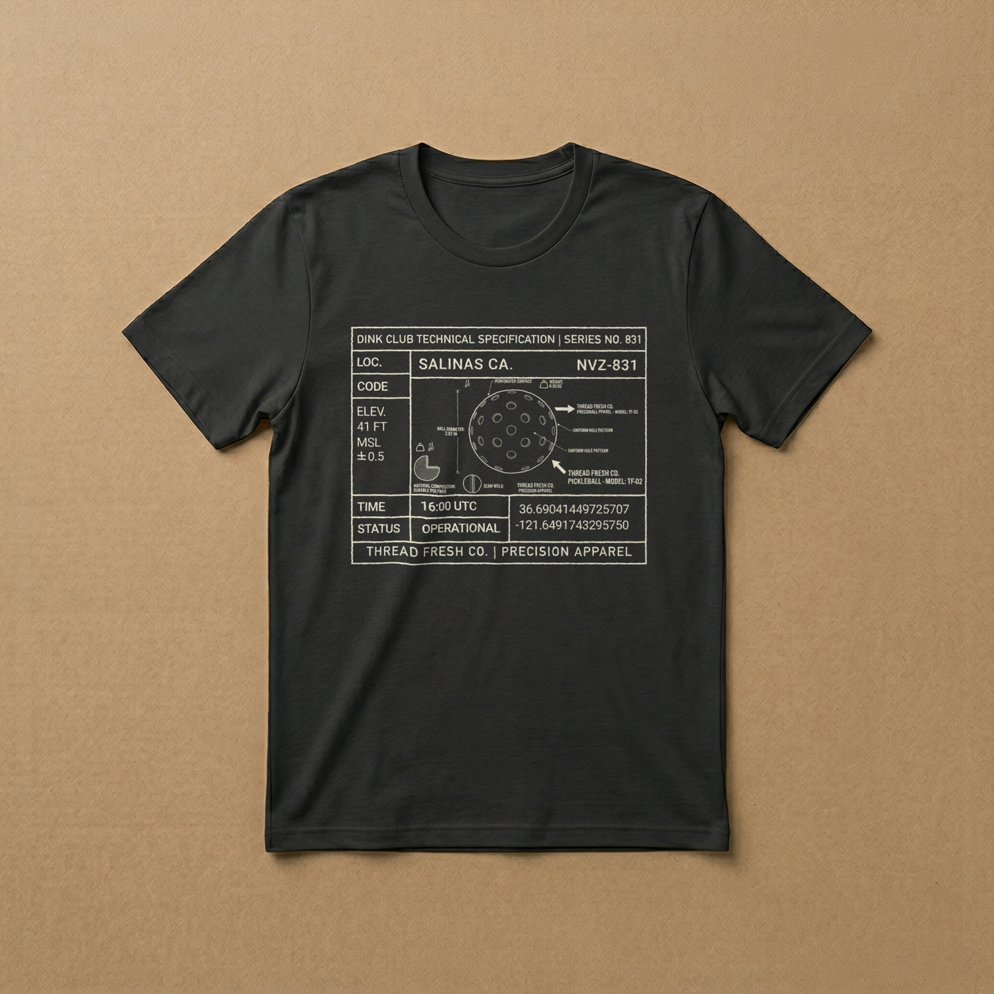 831 Full Spec Series // Precision Pickleball Blueprint Collection