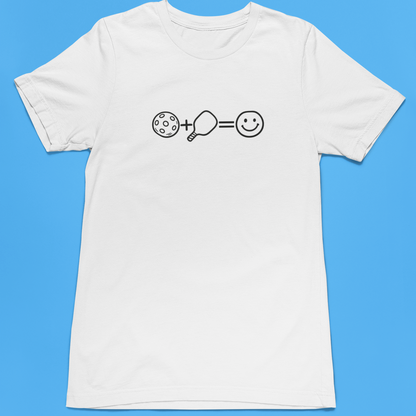 Pickleball + Paddle = Happy T-Shirt